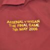 Shirt Arsenal 05-06 Home Final 2006 Men's Football Retro - Image 8