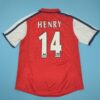 Shirt Arsenal 2000-02 Home Men's Football Retro - Image 3