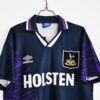 Shirt Tottenham 94-95 Away Dark Blue Men's Retro - Image 6